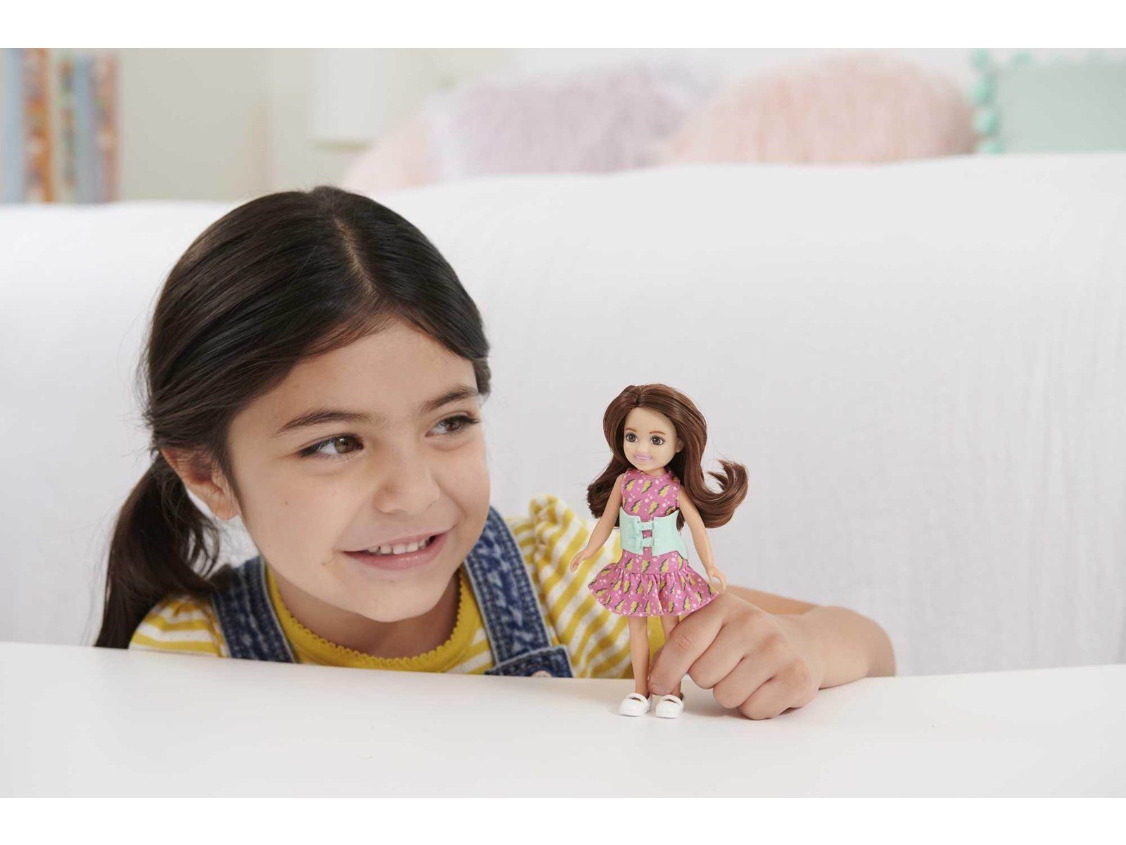Barbie Chelsea Doll With Brace For Scoliosis Spine Curvature 15cm Barbie Chelsea Doll With Brace For Scoliosis Spine Curvature 15cm